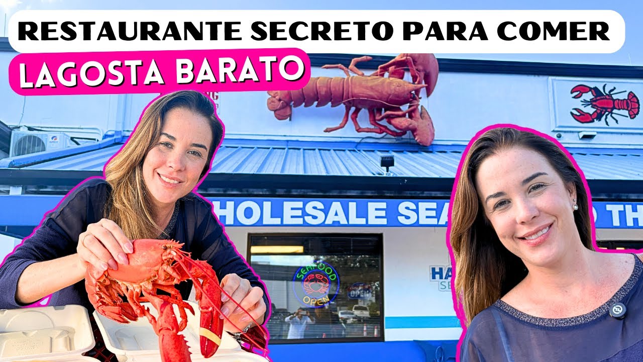 RESTAURANTE SECRETO PARA COMER LAGOSTA BARATO EM ORLANDO  #orlando #barharbor #orlando2026