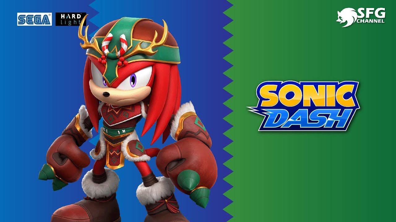 Sonic Dash - Reindeer Knuckles Gameplay Showcase (SFG Channel)