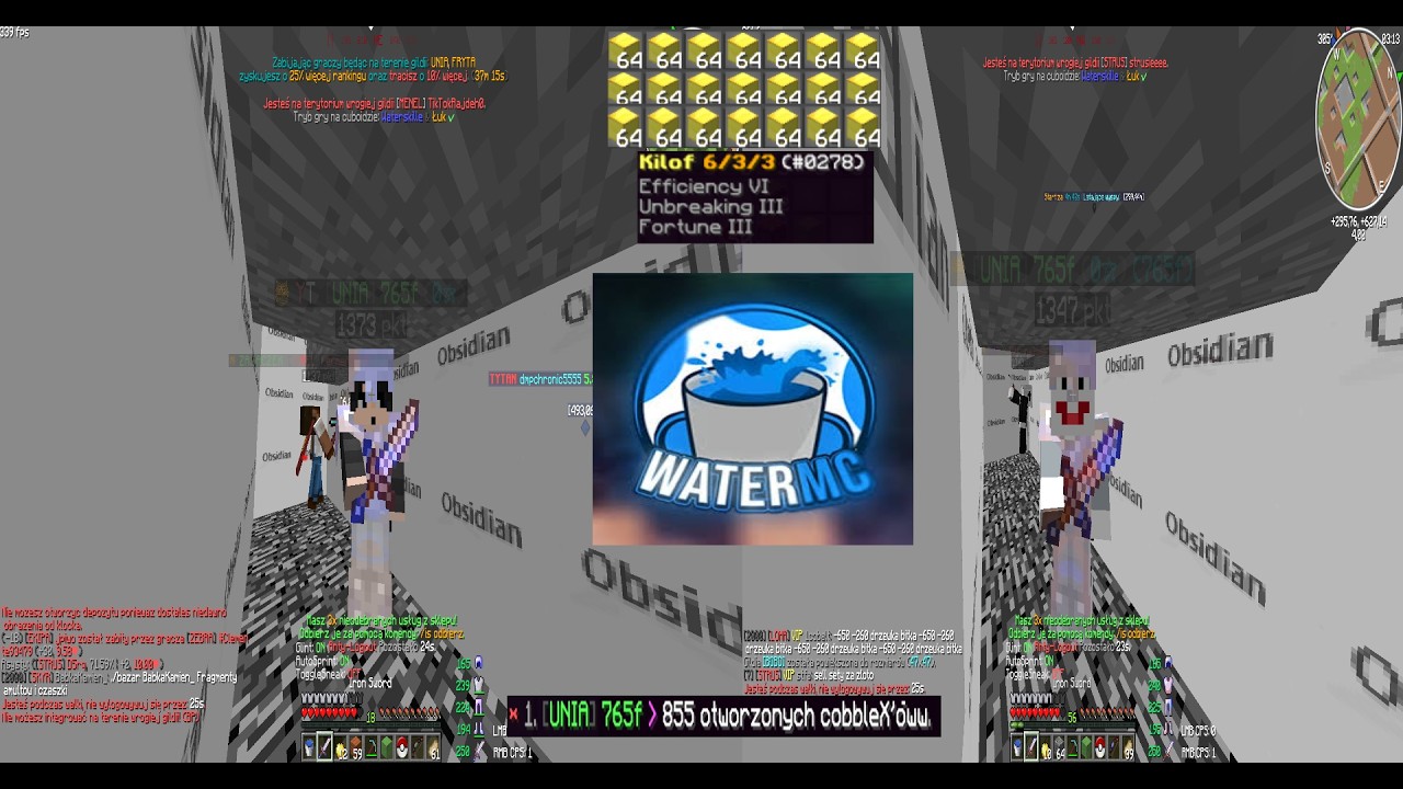 WBIJANIE PERŁAMI NA WATERMC.EU | WCHODZE WYCHODZE | LOSOWANIE 6/3/3 | 360FPS 4K |