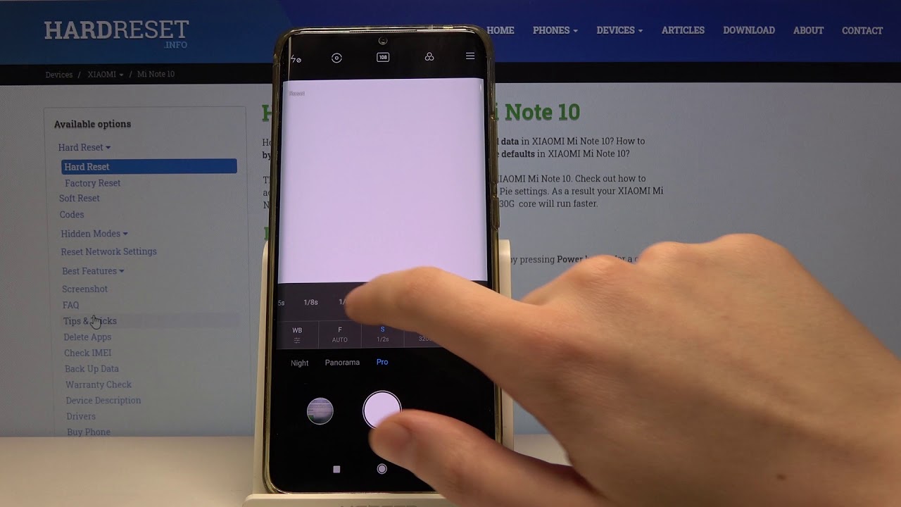 How to Use Camera Pro Mode in Xiaomi Mi Note 10 &ndash; Advanced Camera Features