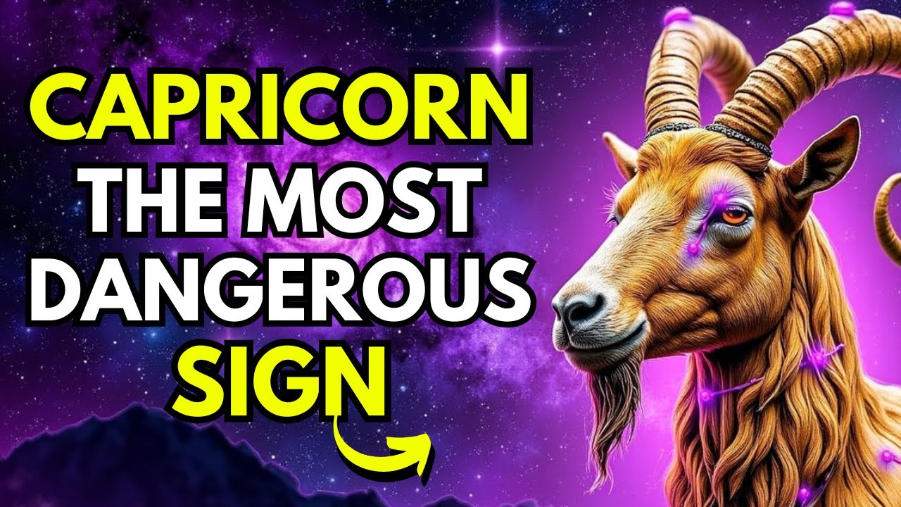 12 REASONS WHY CAPRICORN IS THE MOST DANGEROUS SIGN ♑🐐 DON'T PLAY WITH THEM...🔥