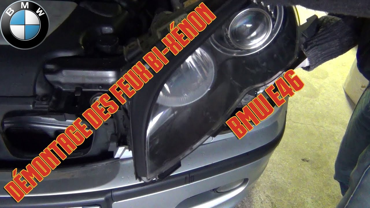 Démontage, rénovation et remontage des feux optiques - BMW E46 [partie 1/4]