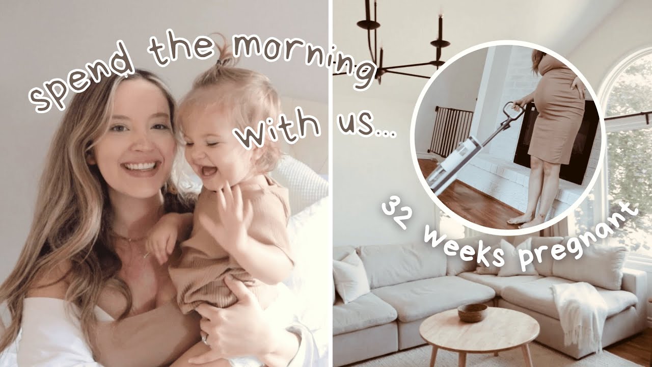 DITL of a pregnant toddler mom | house updates + second trimester recap