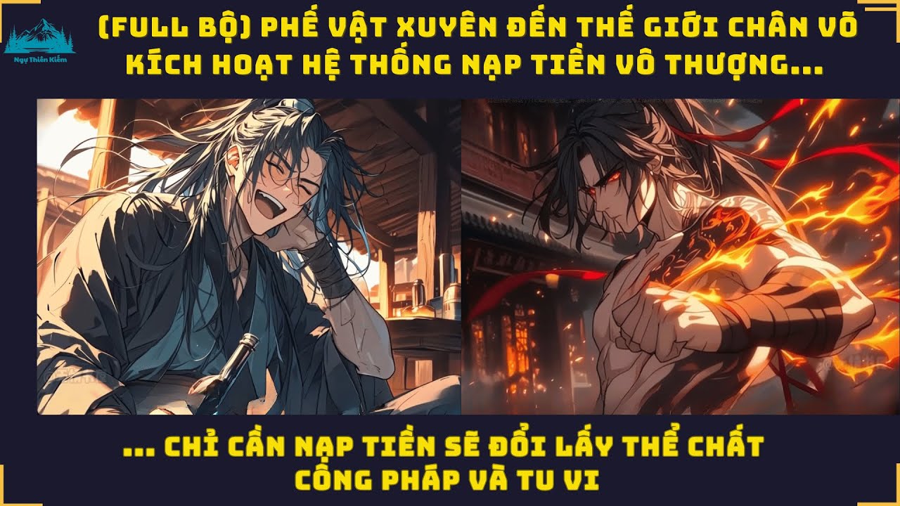 (FULL BỘ) Phế Vật Trong Giới Chân Võ Kích Hoạt Hệ Thống Nạp Tiền Vô Thượng Đổi Lấy Công Pháp, Tu Vi