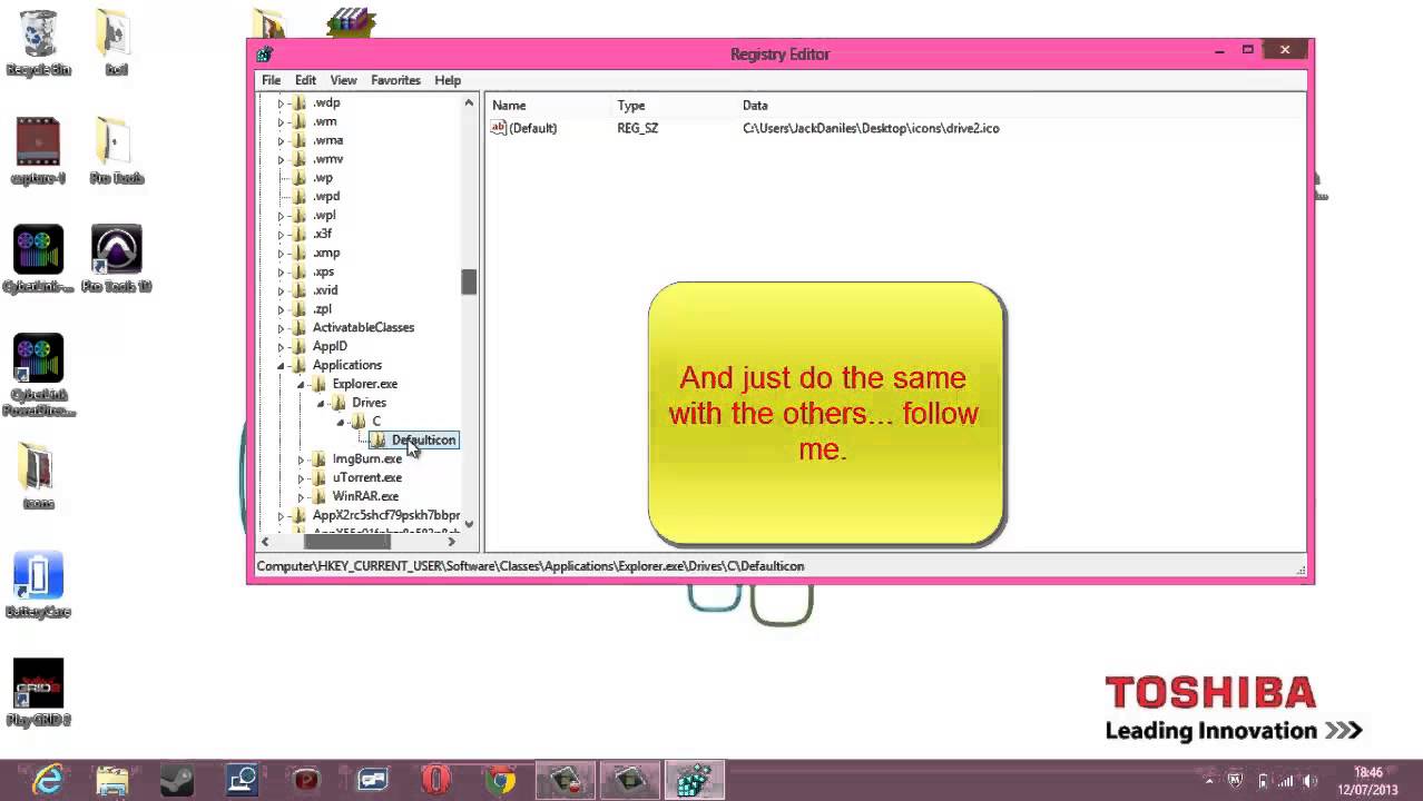 How to change HDD disk icons (voice tut)