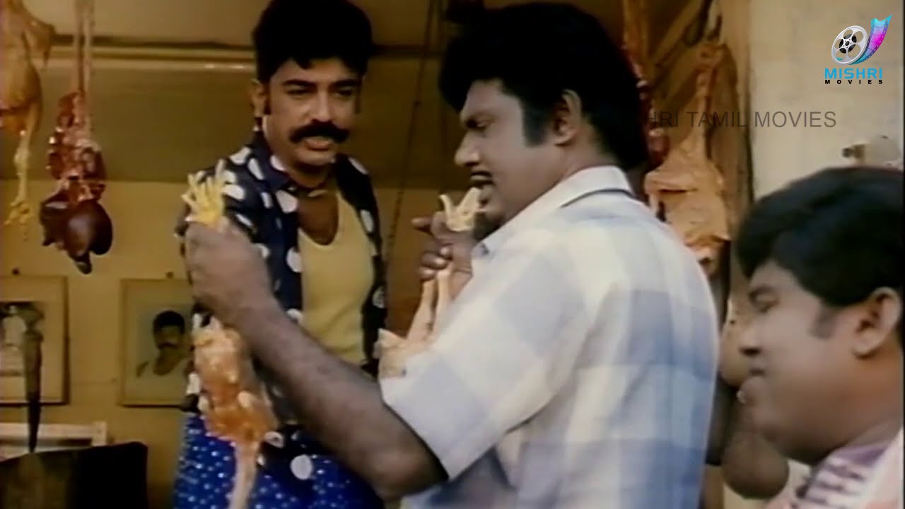 Kamalhassan confusing Goundamani | FAMOUS Chicken COMEDY | Senthil | Vadivelu | Maharasan Comedy