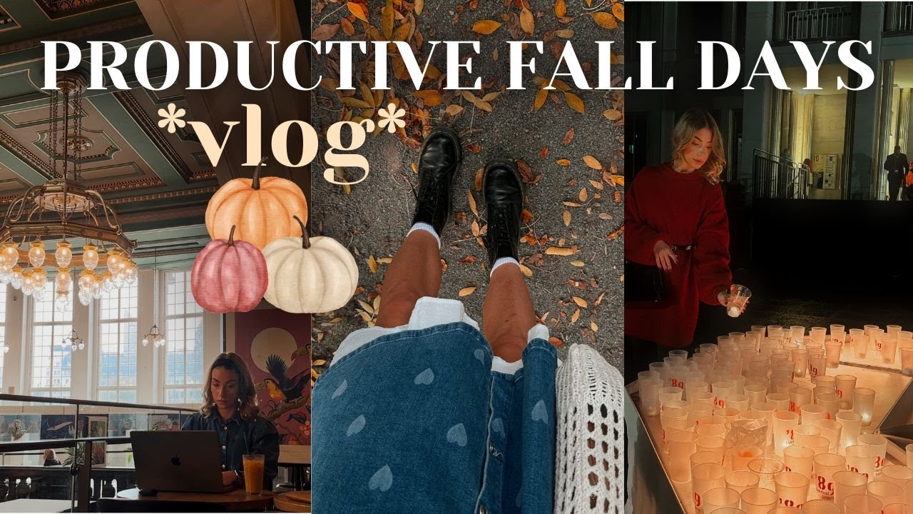 VLOG 🧸🕯️ productive days (Uni, Sport, Lichtfest)