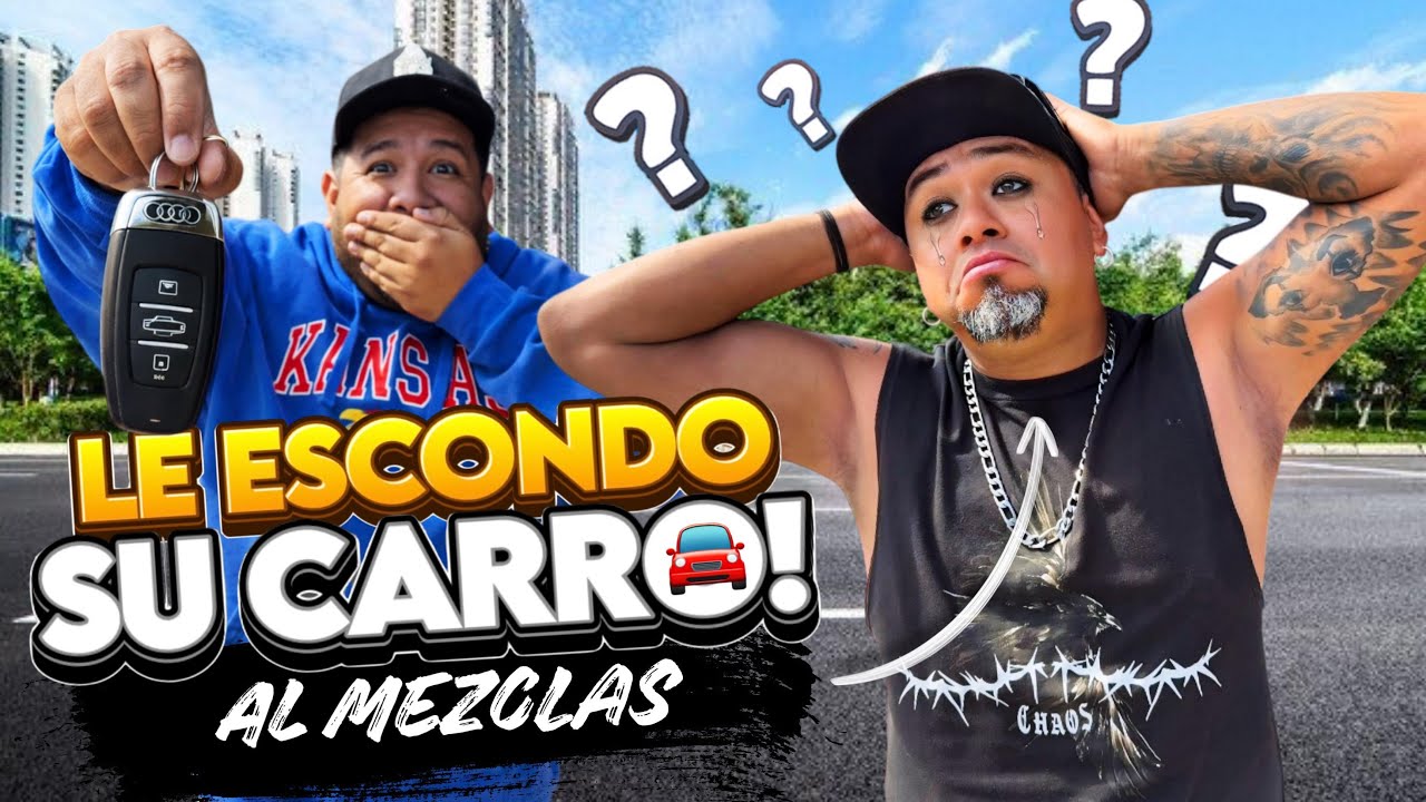 Le ROBARON el CARRO A MI AMIGO 😢