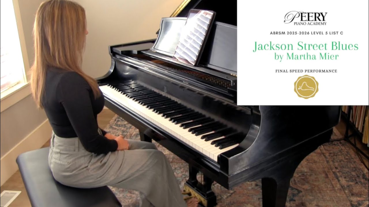 Jackson Street Blues by Martha Mier (ABRSM Grade 5 List C 2025-2026)