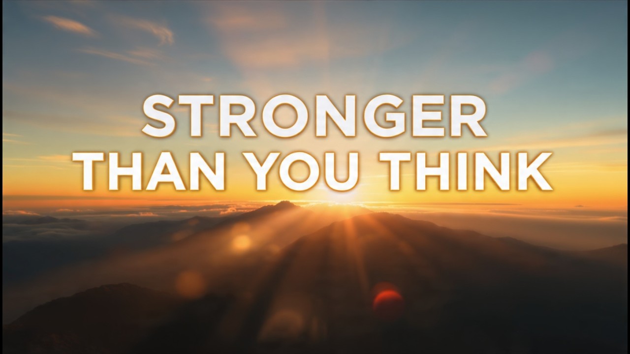 Bible Affirmations for Confidence and Strength (KJV) | You Are Stronger Than You Think