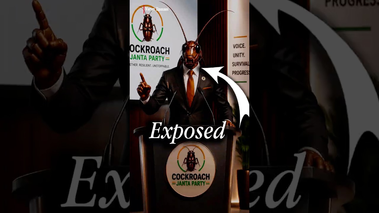 Was &ldquo;Cockroach Janta Party&rdquo; Just Satire&hellip; or Something Bigger?😳 | BJP #shorts
