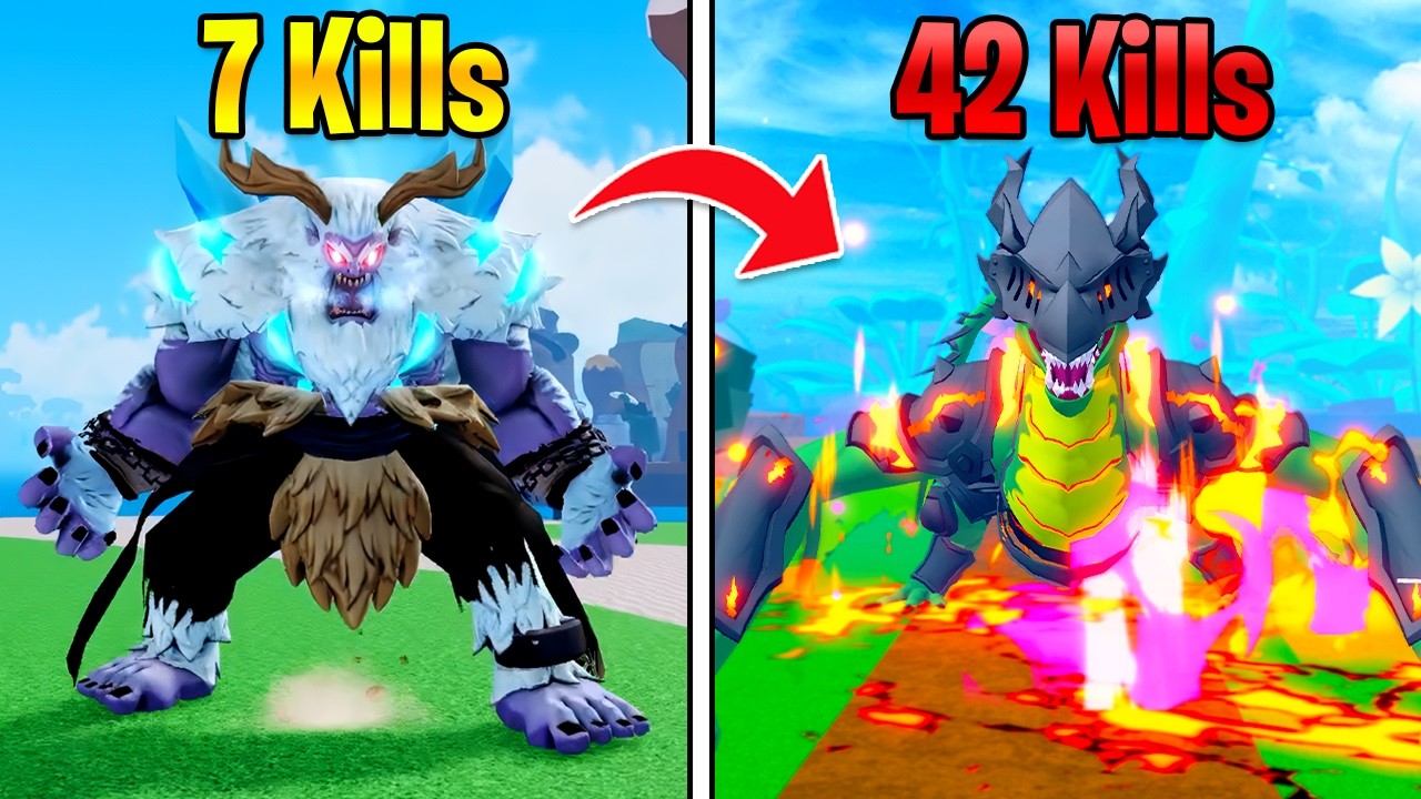 1 Kill = Upgrade Fruit in Blox Fruits