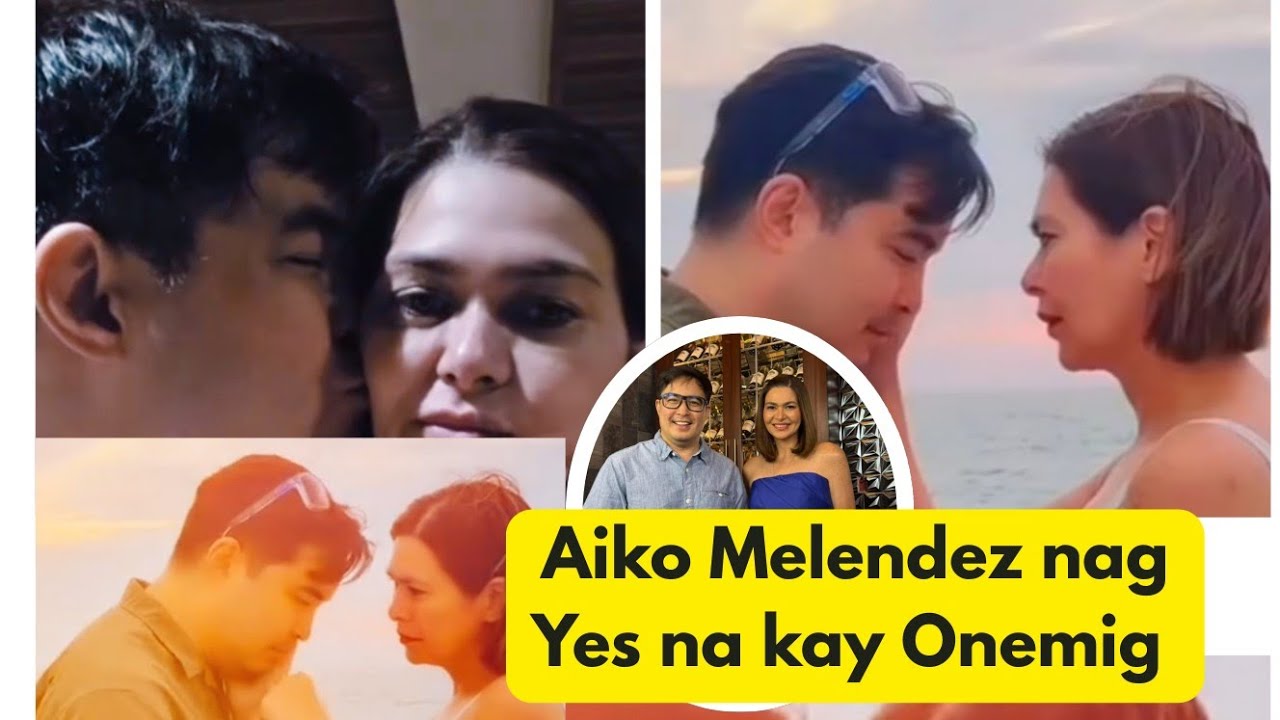 JUST IN! ONEMIG BONDOC NAGPROPOSED NA KAY AIKO MELENDEZ.PAREHONG TEARY EYED  SA SAYA KASALAN NA! 