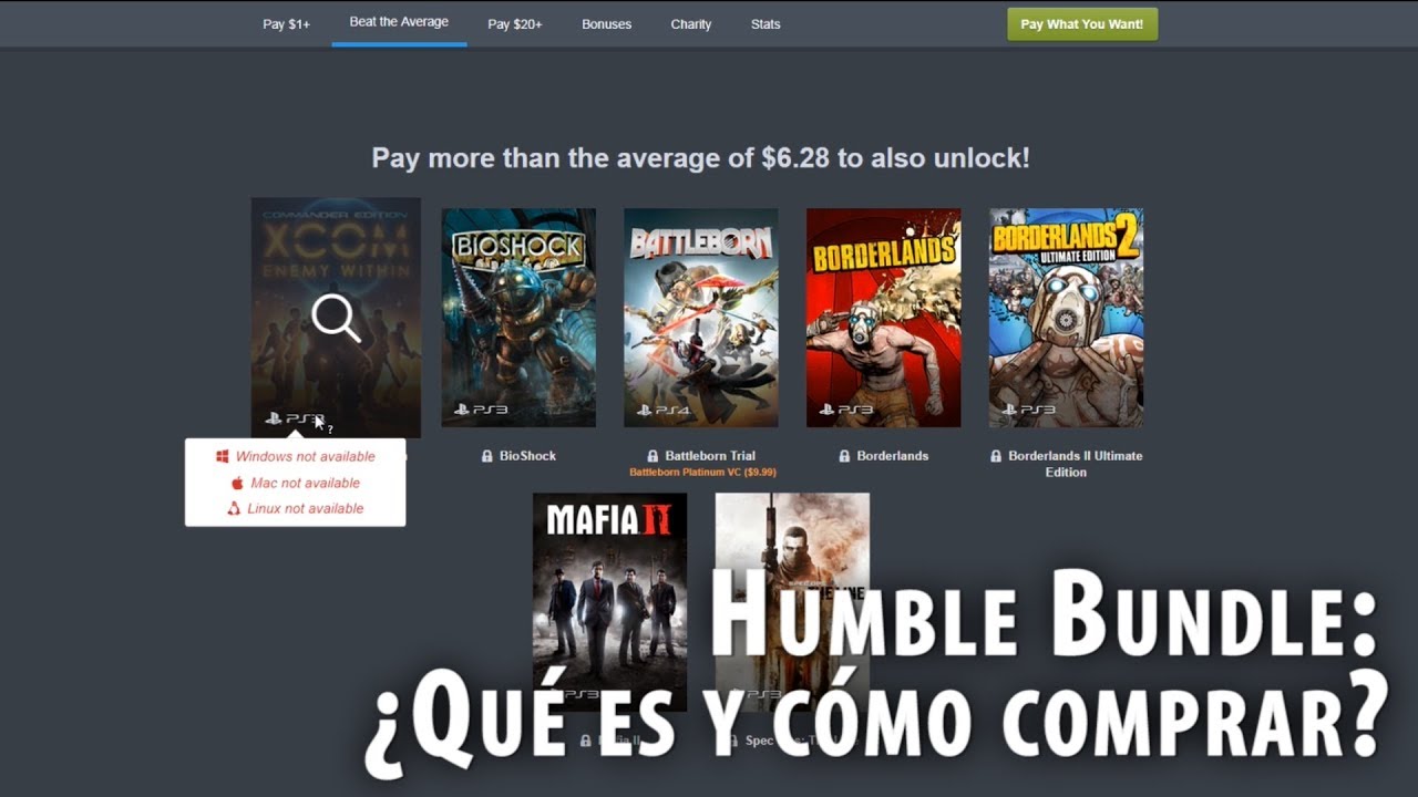 Humble Bundle: &iquest;Qu&eacute; es y c&oacute;mo comprar? | OGStudios