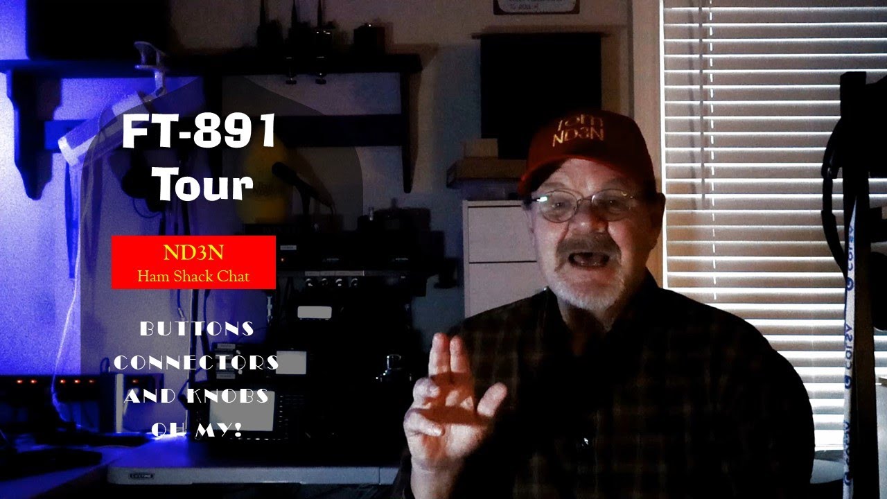 Обзор разъемов, кнопок и ручек FT-891/FC-50