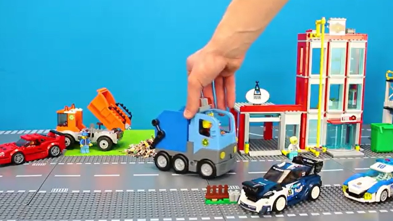 🚓 LEGO City Mega Spielzeug Set 🚒  Alle Fahrzeuge & Figuren im großen Unboxing für Kinder 🧱