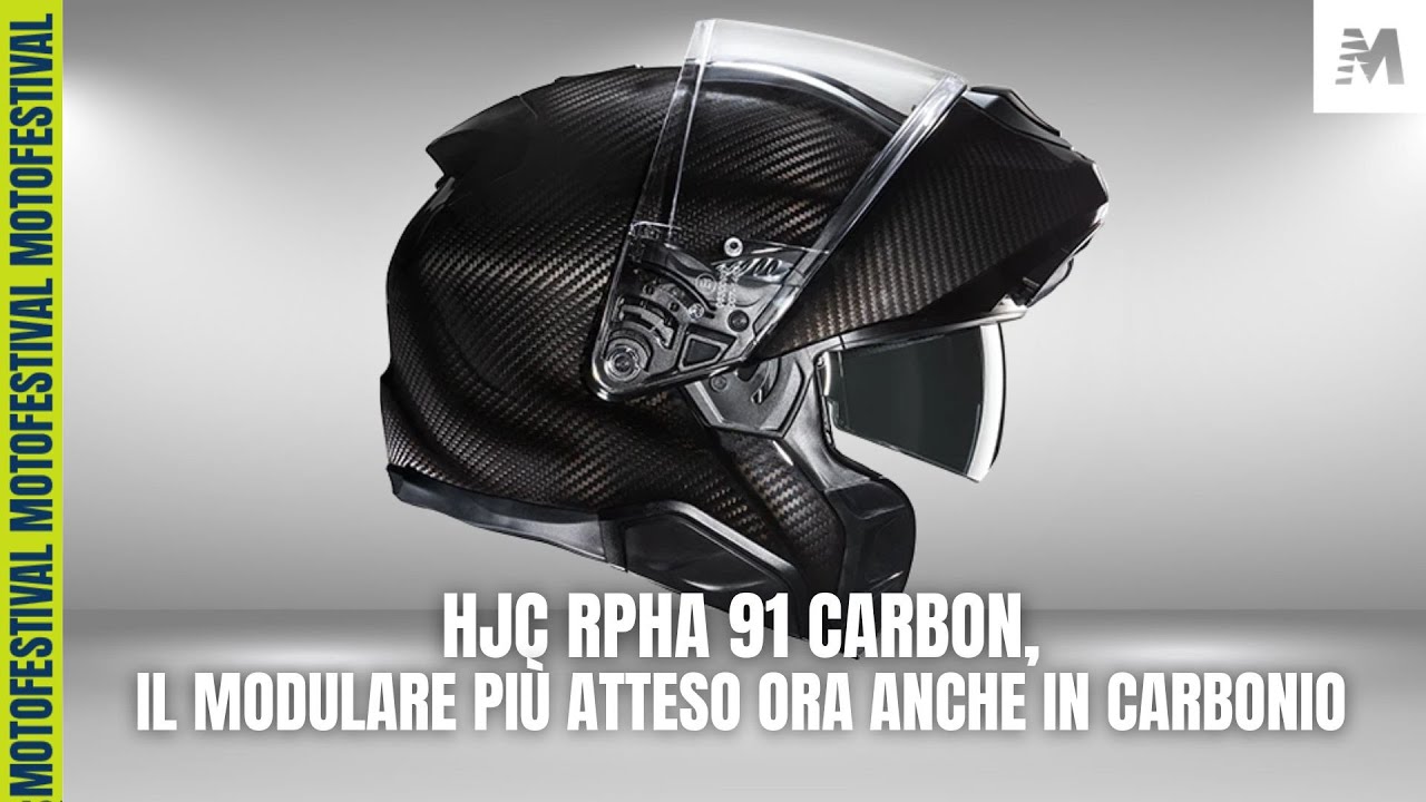 HJC RPHA 91 Carbon: il modulare di nuova generazione ora anche in carbonio! [ENGLISH SUB]