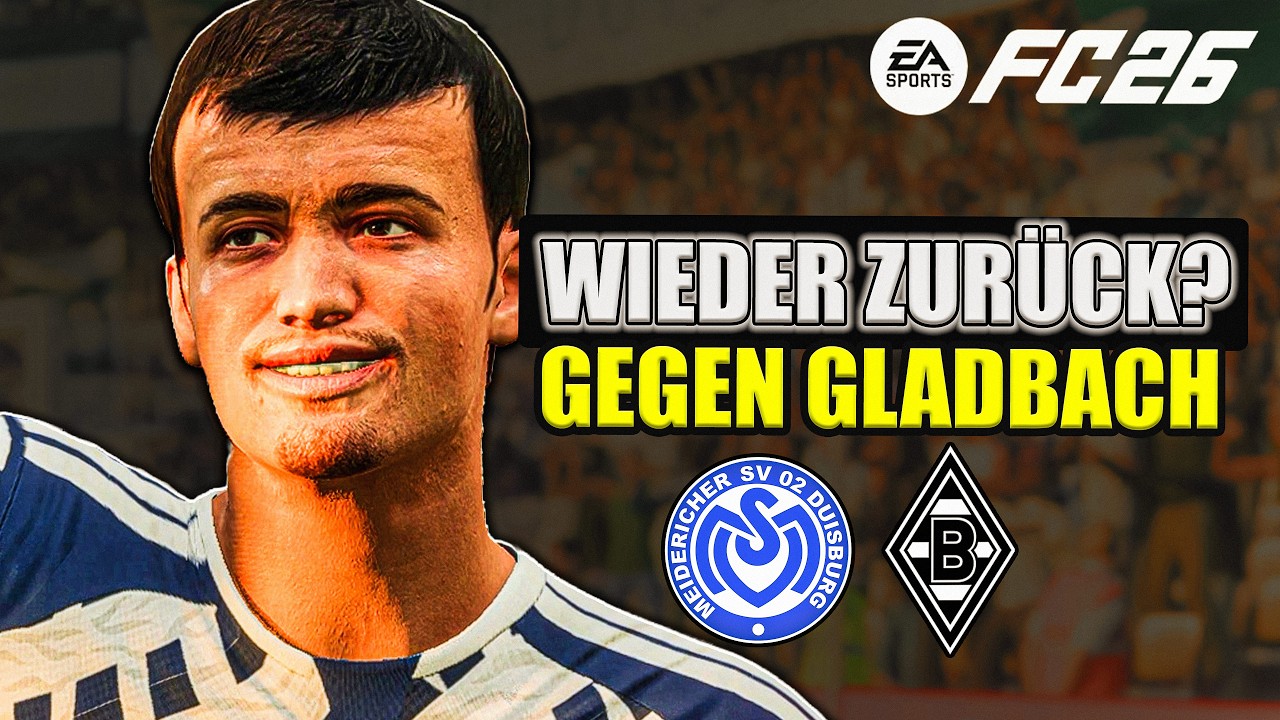 Wieder in die Spur gegen Gladbach? | MSV Duisburg | EAFC 26 Karriere