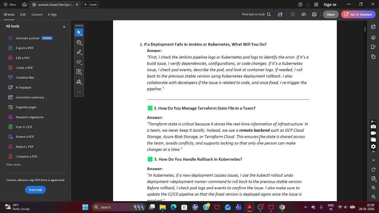 500 вопросов и ответов для собеседования по DevOps на основе сценариев