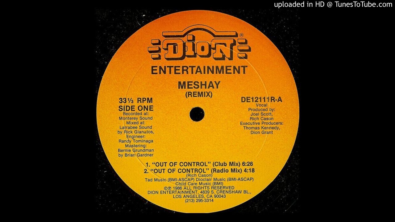 Meshay - Out Of Control (Club Mix)