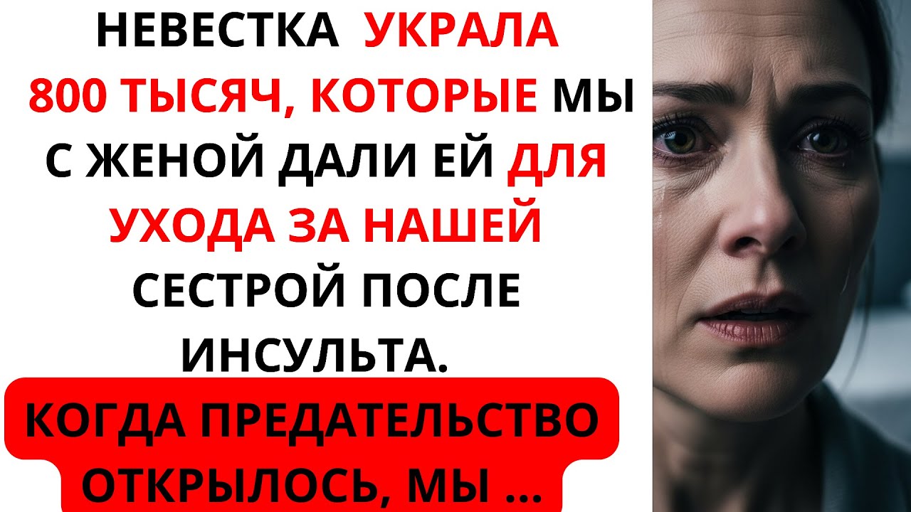 8 МЕСЯЦЕВ НЕВЕСТКА БРАЛА ДЕНЬГИ НА УХОД ЗА СЕСТРОЙ… КОГДА МЫ ЕЁ УВИДЕЛИ — ОЦЕПЕНЕЛИ