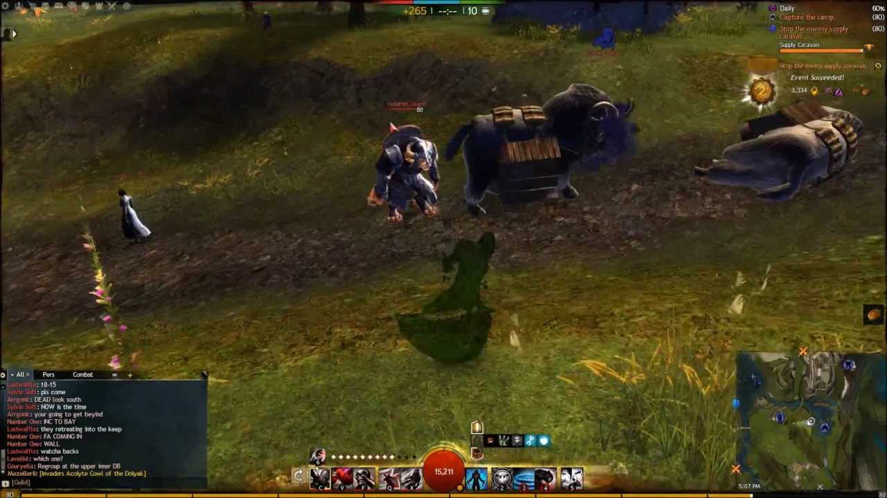 Guild Wars 2 Thief WvW PvP (Yishis) Outnumbered Commentary 2