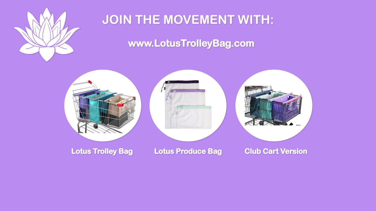 LOTUS PRODUCE BAGS - the smartest alternative to plastic bags