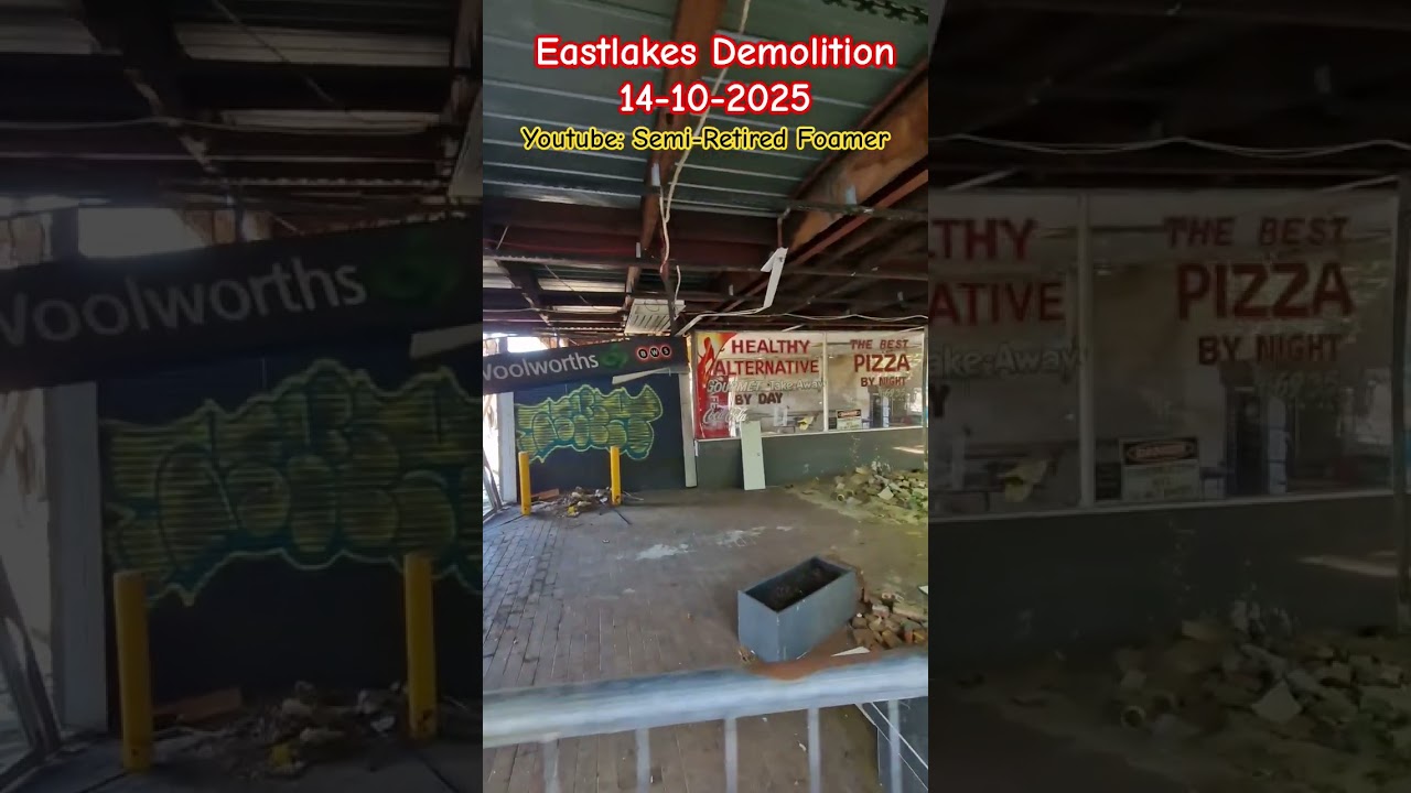 Eastlakes Demolition Update #semiretiredfoamer #demolition #moits #shoppingmall