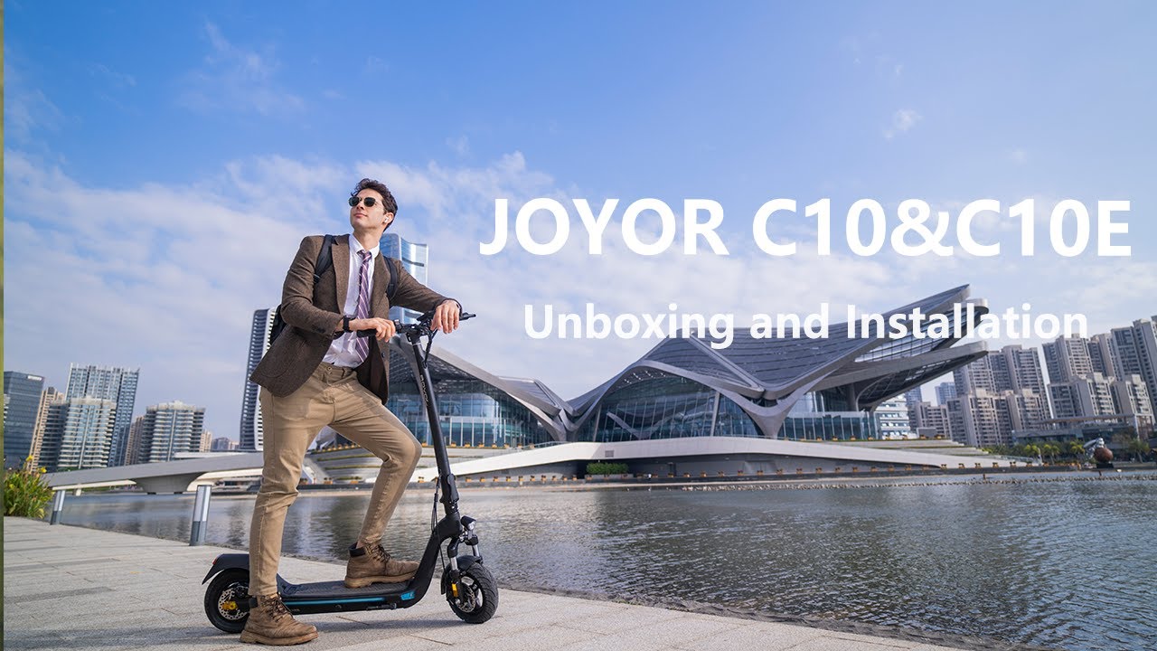 Joyor C10 & C10E E-Scooter Unboxing and Installation | Joyor Official