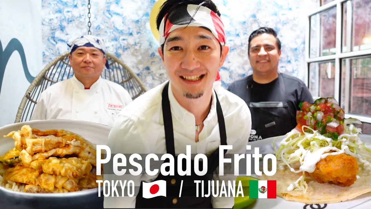 Viajé a Tijuana para aprender 2 técnicas de pescado frito 🇯🇵🇲🇽 | Cocina Japonesa Con Yuta