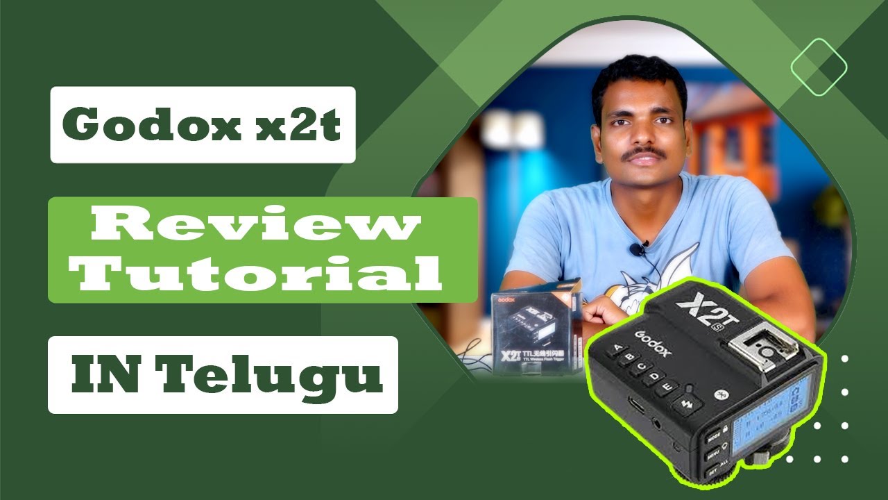 Godox X2t Trigger Operation Telugu || VRKtelugu