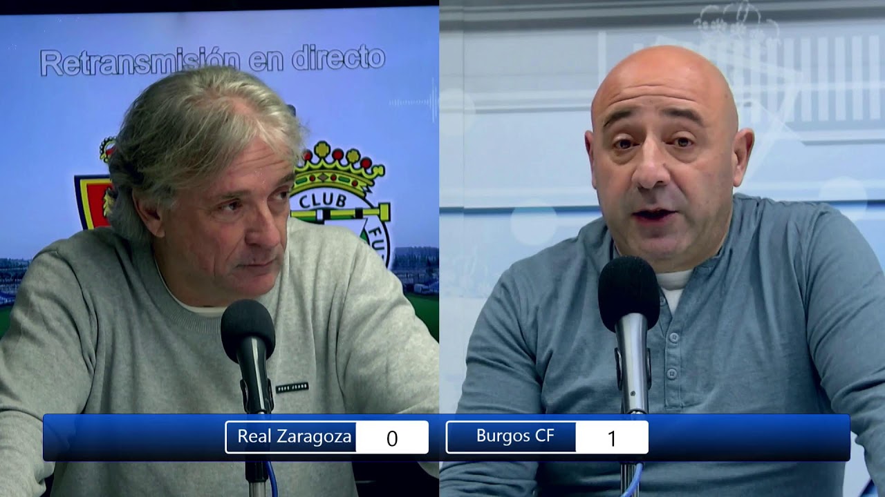 Retransmisión Real Zaragoza - Burgos CF - Jueves,04/12/2025