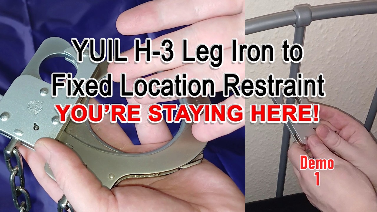 🇰🇷 Yuil H-3 Leg Iron To Fixed Point To Anchor Person @ Location For Hospital Escape Prevention etc