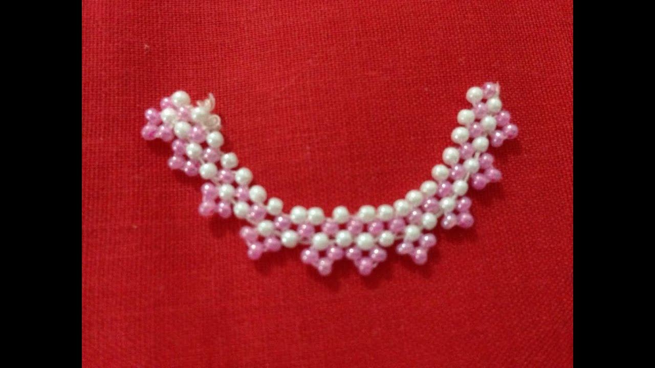 Thakorji ushnakal kanth malaji Shringar with use of white n light pink moti