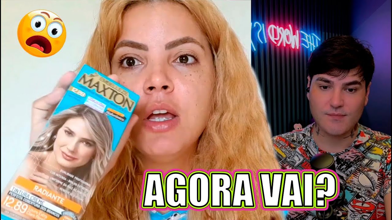 ELA NÃO PAROU! USOU A MAXTON 12.89 APÓS DESOLORIR 3 VEZES E USAR A 12.111 | DEU CERTO?