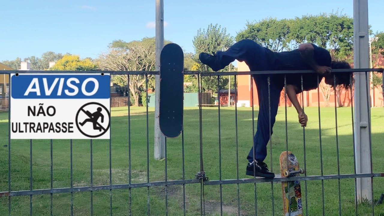 SKATEBORDING COM OS CRIA