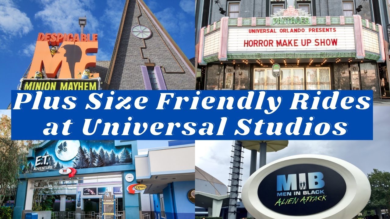 Plus Size Friendly Rides at Universal Studios