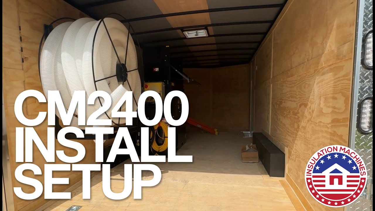 Texas Insulator Uses the CM2400 Insulation Blower by Cool Machines