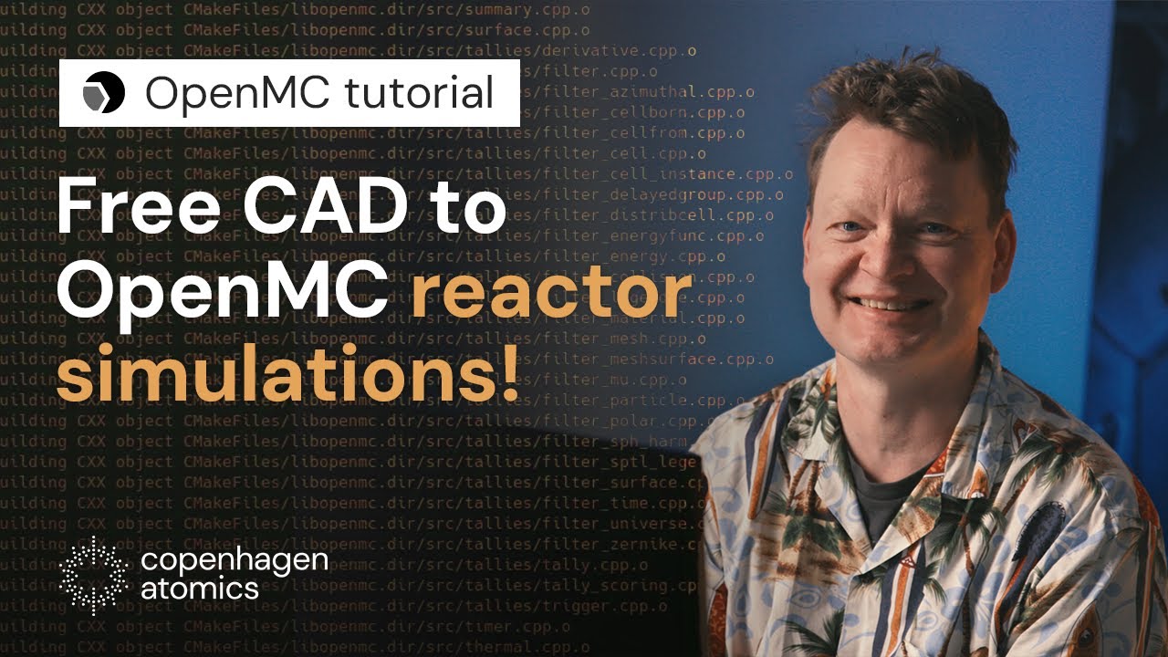 OpenMC Tutorial | Converting the World's Most Detailed MSRE CAD Model to Simulation