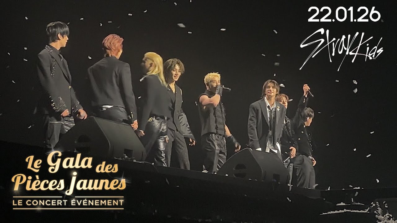 4K STRAY KIDS - GALA DES PIECES JAUNES - CHK CHK BOOM, DO IT, CEREMONY, LALALALA  스트레이 키즈