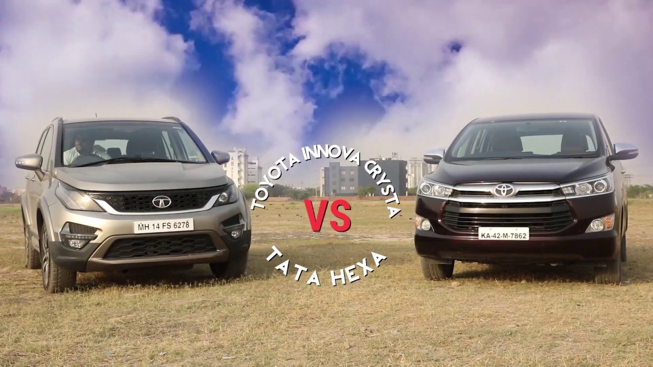 Battle of 7 seater UVs: Tata Hexa Vs Toyota Innova Crysta