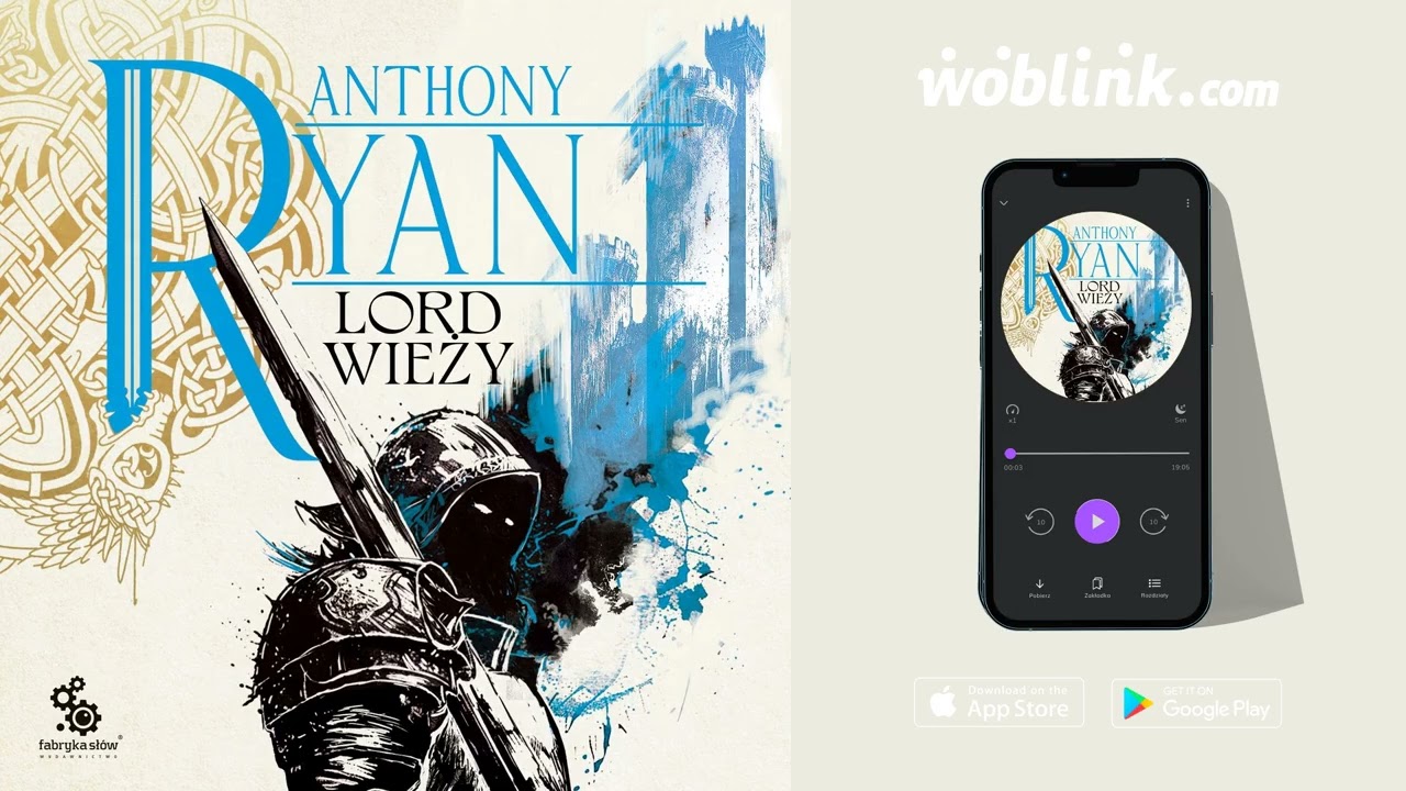 LORD WIEŻY | ANTHONY RYAN | AUDIOBOOK PL