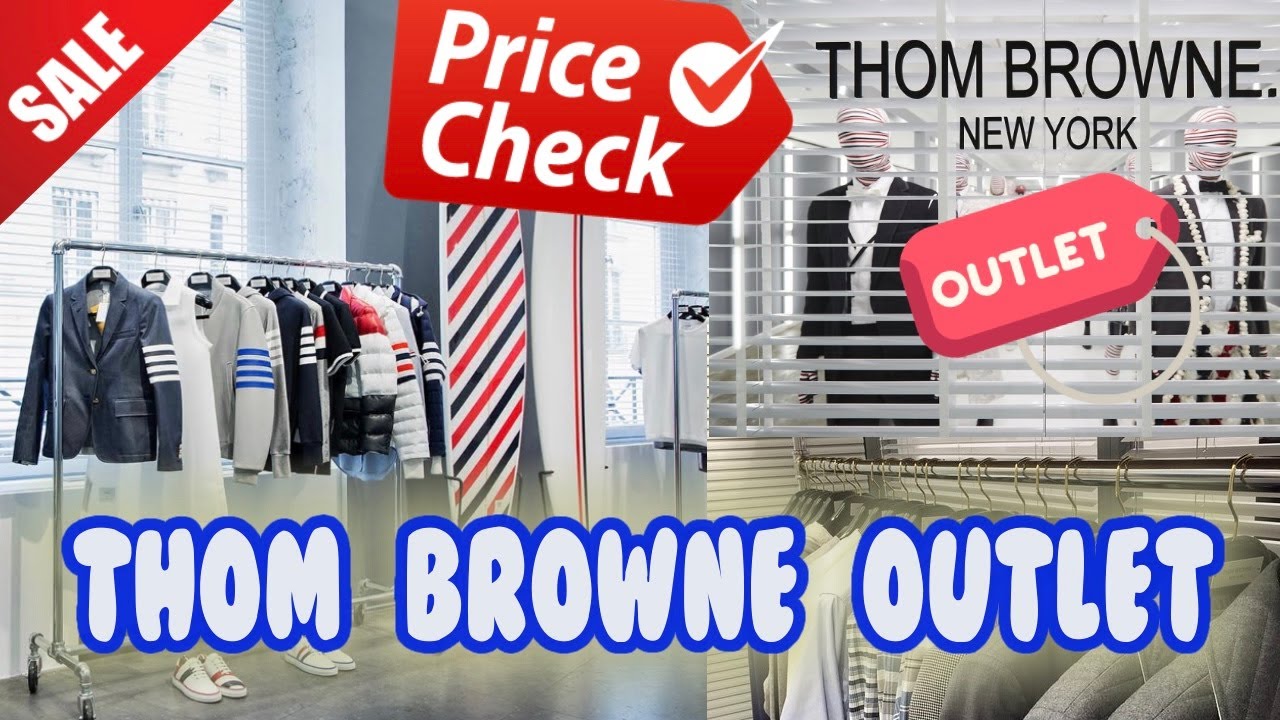 BICESTER VILLAGE OUTLET THOM BROWNE PART 3 / MEN / 29th MAY 2021 LUXURY DESIGNER OUTLET