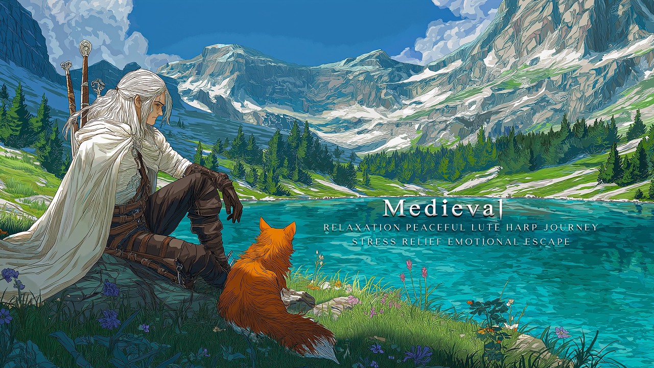 Medieval Music for Relaxation | Peaceful Lute & Harp Journey  Stress Relief & Emotional Escape