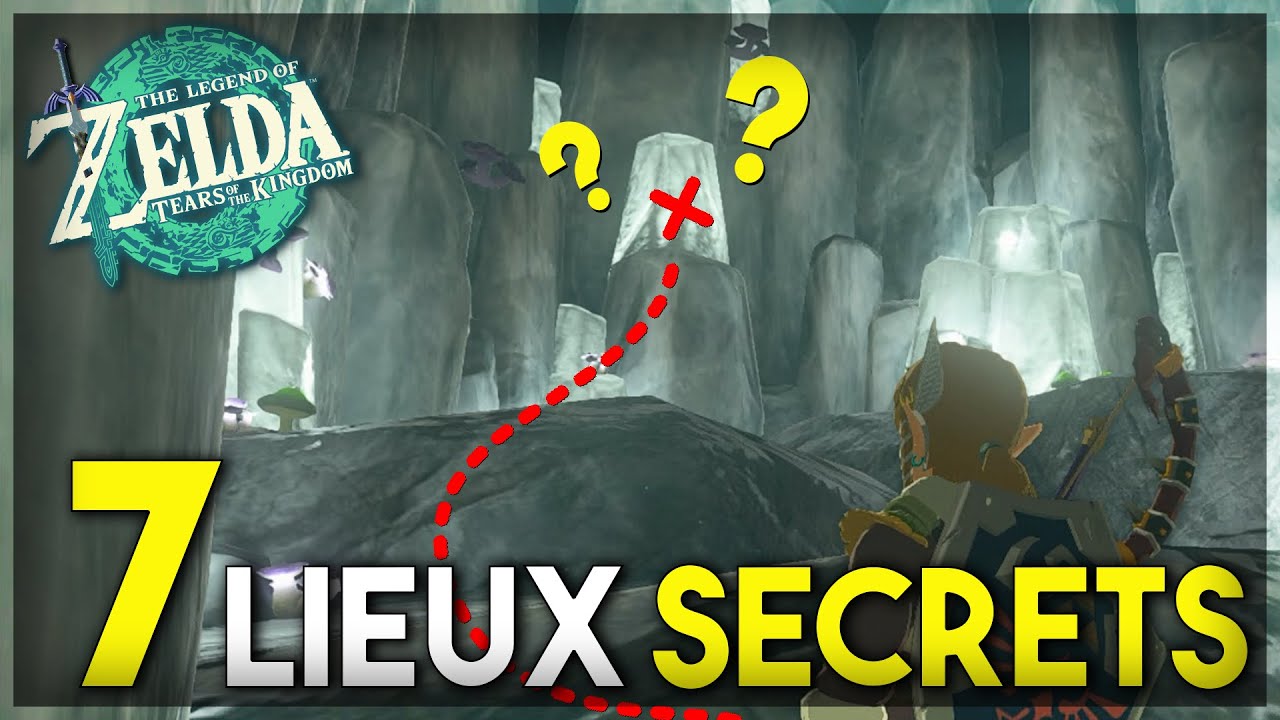 7 lieux SECRETS dans Zelda Tears of the Kingdom