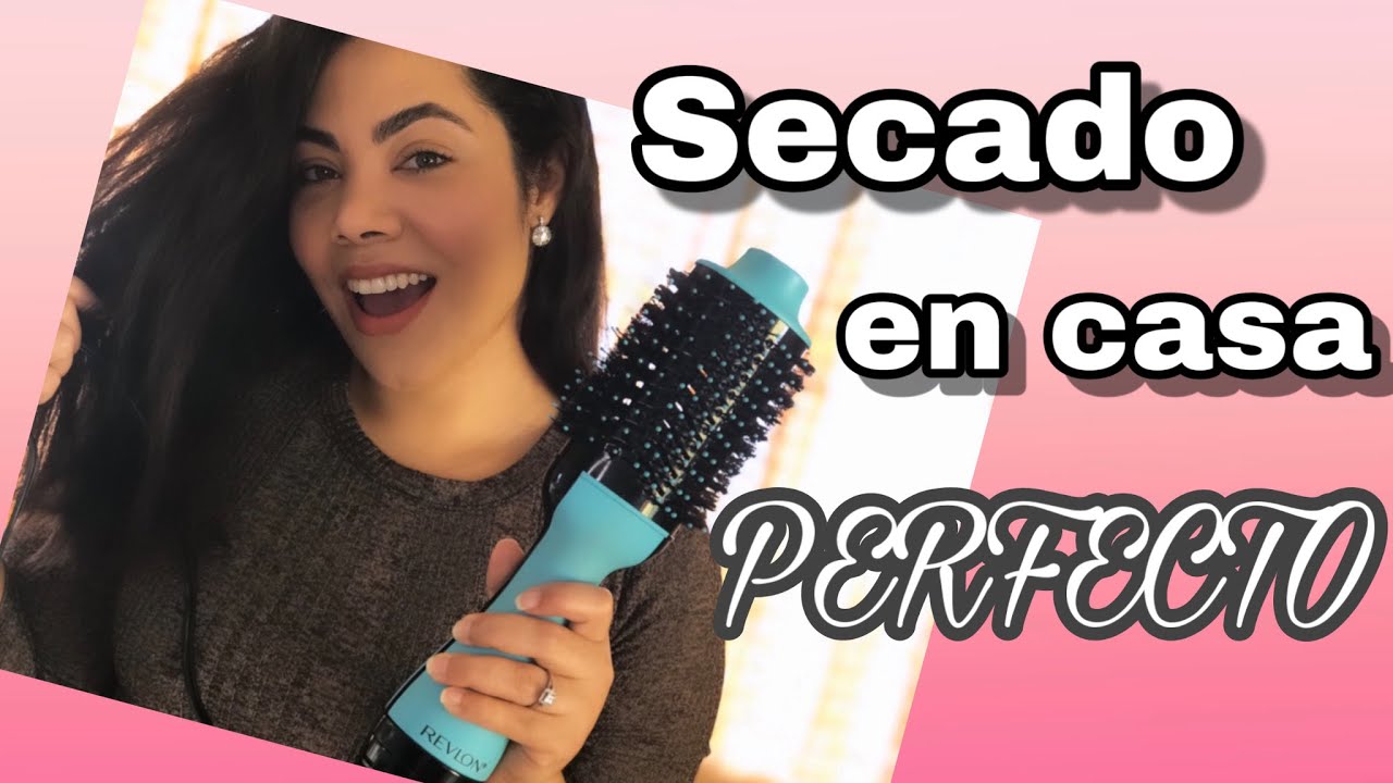 CEPILLO SECADOR ALISADOR| Secado perfecto en casa, funciona? #hairdryer #revlon #tipsdebelleza