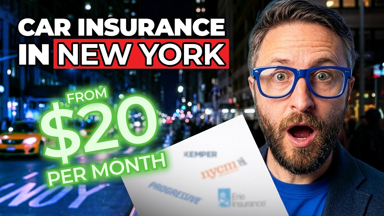 Cheapest Car Insurance in New York (From $20/Month)