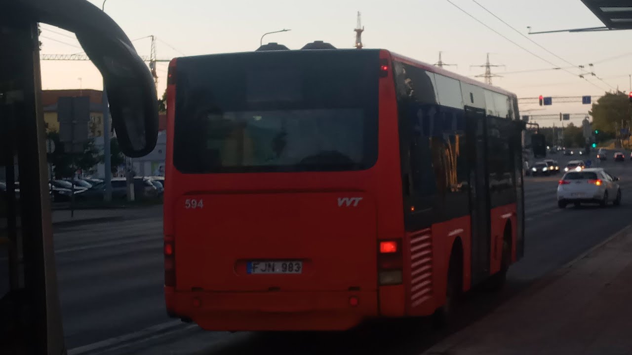 Bus:Neoplan N4407 Centroliner Route: 9 Vaidotai–Kalvarijų g.–Autobusų parkas           Number : #594
