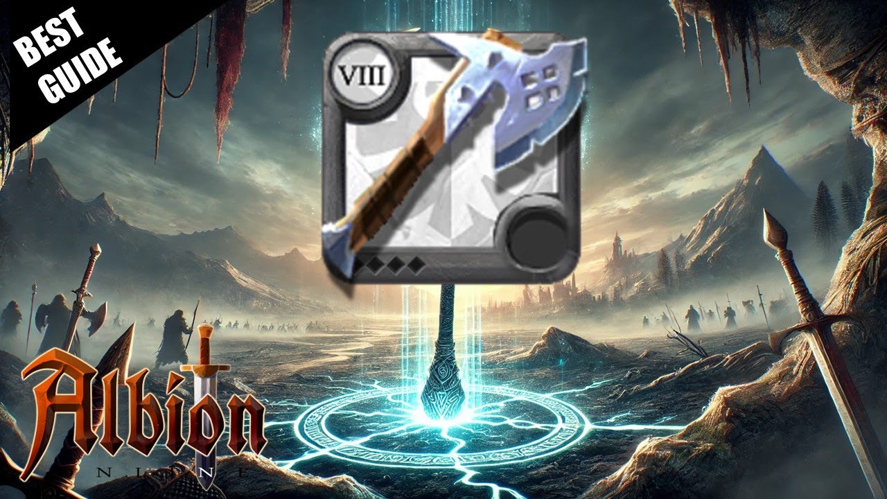 NEW Best Battleaxe Guide 2025 | Albion's #1 weapon for making MILLIONS! | Albion Online