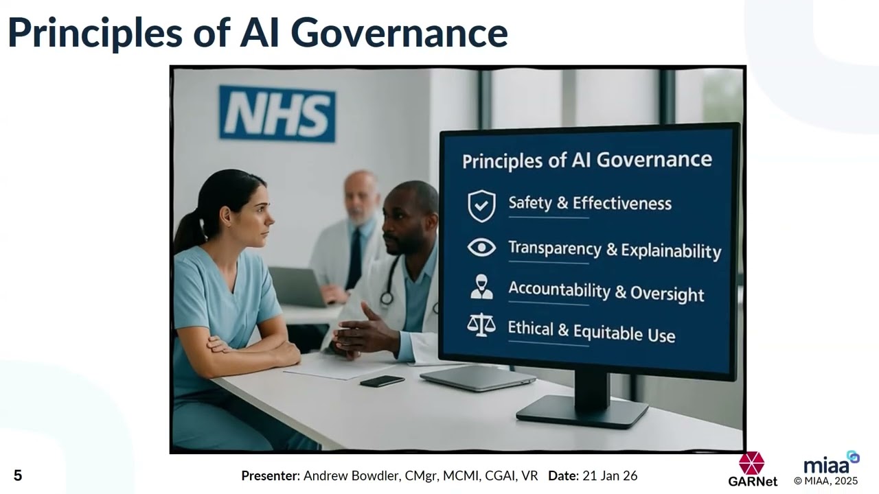 GARnet Session: AI Governance in health: Building Trust, Assurance & Accountability
